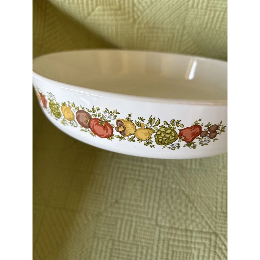 Vintage Corning Ware Range Toppers Skillet N-10-B 10